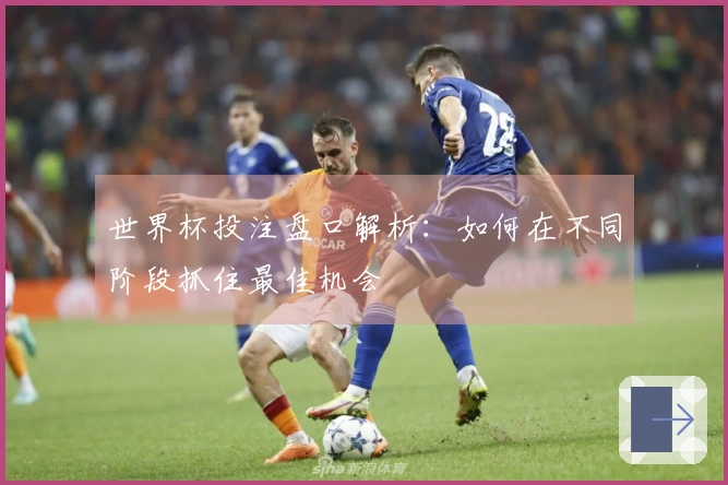 世界杯投注盘口解析：如何在不同阶段抓住最佳机会