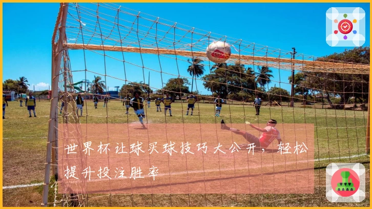 世界杯让球买球技巧大公开，轻松提升投注胜率