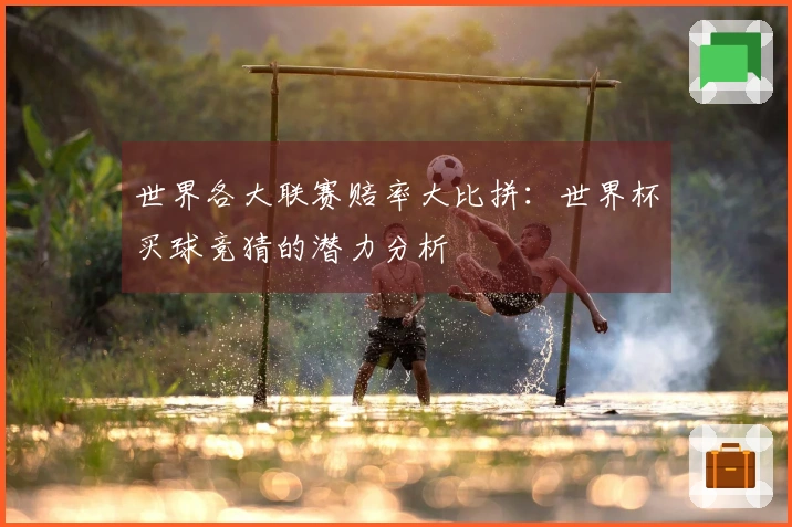 世界各大联赛赔率大比拼：世界杯买球竞猜的潜力分析